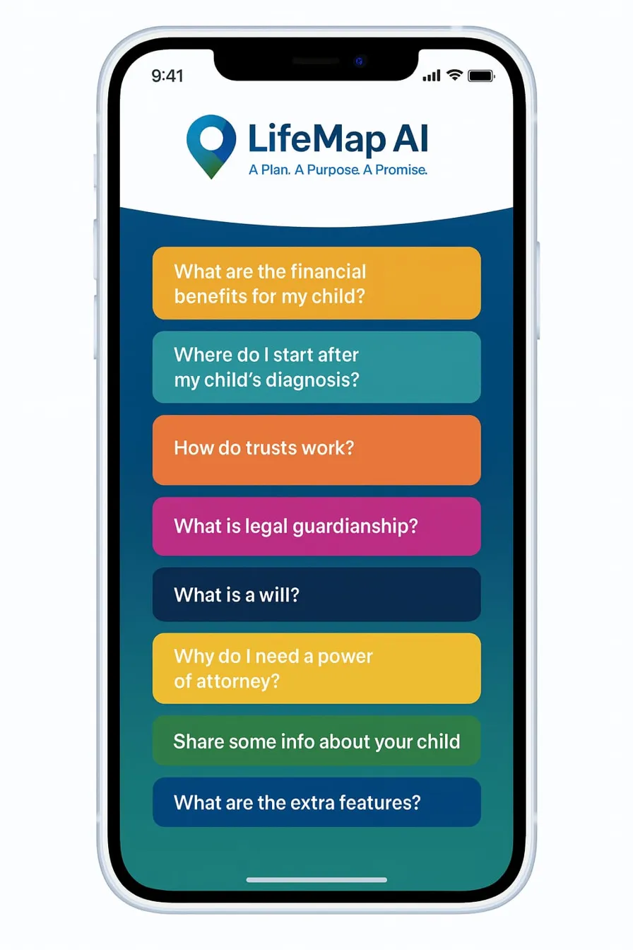 LifeMap AI AI Chat Interface